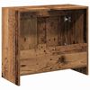 vidaXL Mobile da Bagno Legno vecchio 63 x 29 x 55 cm Legno multistrato