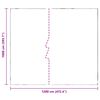 vidaXL Telo con Occhielli Trasparente 10 x 12 m Polietilene