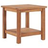 vidaXL Tavolino da Salotto 45x45x45 cm in Legno Massello di Teak