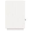 vidaXL Armadietto da Scrivania Bianco 40x50x75 cm Legno Massello Pino