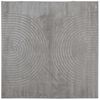 vidaXL Tappeto per interni GALATI Grigio 200 x 200 cm Poliestere