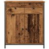 vidaXL Credenza Legno Antico 70x30x80 cm in Legno Multistrato
