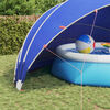 vidaXL Dome Piscina Verde 592 x 590 x 275 cm