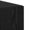 vidaXL Credenza 2 pcs Rovere Nero 50 x 42,5 x 185 cm
