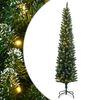 vidaXL Albero di Natale Artificiale Sottile 300 LED 240 cm