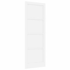 vidaXL Porta Interna Bianco 83 x 232 cm Legno compensato