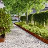 vidaXL Bordure per Prato 50 pz 15x103 cm Flessibili in Acciaio Corten