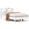 vidaXL Letto senza Materasso Bianco 90x190 cm in Legno Massello Pino