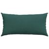vidaXL Cuscini da Divano 2 pcs Verde Scuro 80 x 40 cm Tessuto