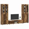 vidaXL Set mobile TV con porta FLORIN Legno vecchio Legno multistrato