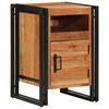 vidaXL Comodino 40x40x59 cm in Legno Massello di Acacia