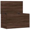 vidaXL Cassapanca Rovere Marrone 84x42x46 cm in Legno Ingegnerizzato