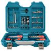 Makita Set Punte per Trapano e Cacciavite 104 pz Metallizzato