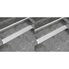 vidaXL Scarico Doccia Lineare 2 pz 830x140 mm Acciaio Inossidabile