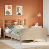 vidaXL Letto Libreria senza Materasso 140x190 cm in Legno di Pino