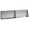 vidaXL Muro di contenimento 2 pz 80 x 12 x 50 cm Acciaio zincato