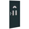 vidaXL Porta Ingresso Bianca 88x200 cm in PVC