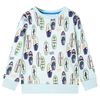Felpa da Bambino Blu Tenue M&eacute;lange 128