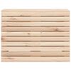 vidaXL Cesto per Bucato 88,5x44x66 cm Legno Massello Pino