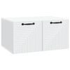 vidaXL Mobile Porta TV da Muro Bianco 59,5 x 41 x 30 cm