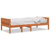 vidaXL Letto Bambini senza Materasso Marrone Cera 90x190 cm Legno Pino