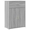 vidaXL Credenza Grigio Sonoma 60x30x84 cm in Legno Multistrato
