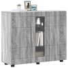 vidaXL Armadio in Legno Grigio Sonoma 88,5 x 30,5 x 73 cm