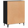vidaXL Credenza Nera 69,5x34x90 cm in Legno Multistrato