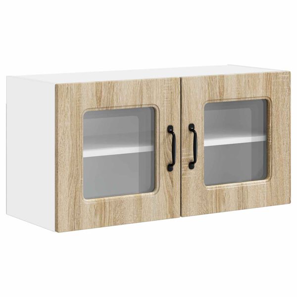 vidaXL Mobile da cucina Kalmar Rovere Sonoma 80 x 31 x 40 cm