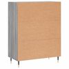 vidaXL Credenza Grigio Sonoma 69,5x34x90 cm in Legno Multistrato