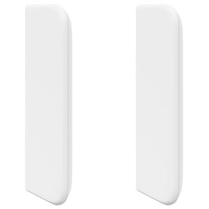 vidaXL Orecchia della Testata Bianco PVC