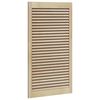 vidaXL Porta per Armadio 4 pcs Naturale 140.5 x 2.1 x 49.5 cm