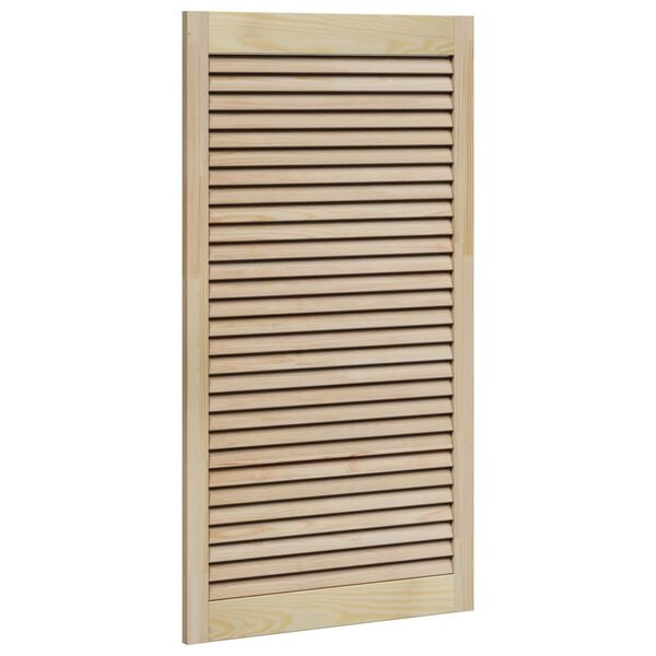 vidaXL Porta per Armadio 4 pcs Naturale 140.5 x 2.1 x 49.5 cm