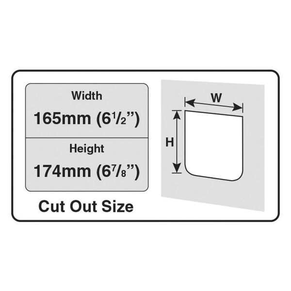 CAT MATE Gattaiola a 4 Vie con Serratura Marrone