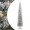vidaXL Albero di Natale artificiale con 300 LED Verde 300 cm