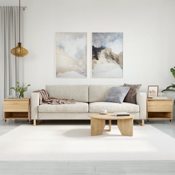 vidaXL Tavolini Salotto 2pz Rovere Sonoma 50x46x50cm Legno Multistrato