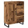 vidaXL Credenza Legno vecchio 69,5 x 34 x 180 cm Legno multistrato