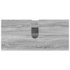 vidaXL Set di mobili per il bagno 5 pcs Grigio sonoma 30 x 35 x 192 cm