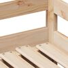 vidaXL Divano Letto Estraibile con Cassetti senza Materasso 80x200 cm