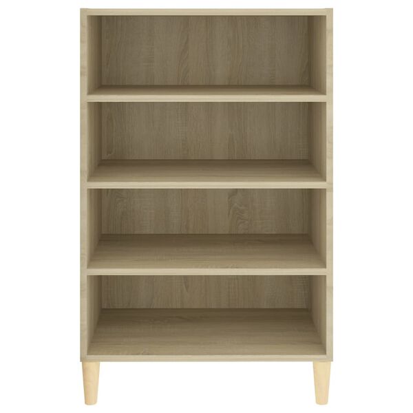vidaXL Credenza Rovere Sonoma 57x35x90 cm in Legno Multistrato