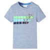 Maglietta da Bambino a Maniche Corte Blu M&eacute;lange 128