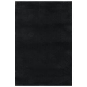 vidaXL Tappeto Shaggy Nero 240x305 cm in Poliestere