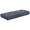 vidaXL Divano modulare Stampa Indigo 70 x 70 x 36 cm Tessuto