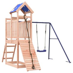 vidaXL Set da Gioco da Esterno in Legno Massello di Douglas