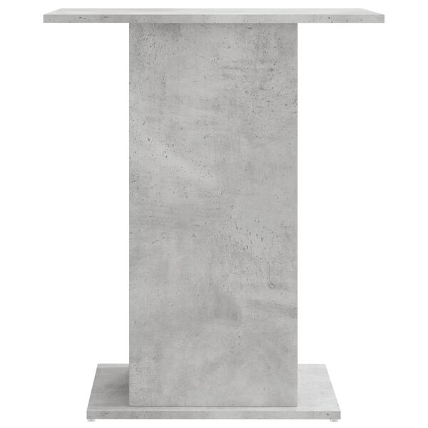 vidaXL Supporto per acquario in cemento grigio 60,5x36x72,5 cm in legno ingegnerizzato