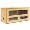vidaXL Terrario Marrone 60 x 30 x 80 cm OSB