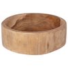 vidaXL Portafrutta JEPARA Marrone Teak &Oslash; 30 cm