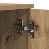 vidaXL Armadio 2 pcs Rovere artigianale 118 x 41 x 40 cm