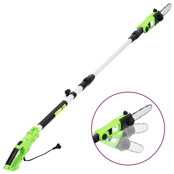 vidaXL Motosega/Tagliasiepi Telescopico 2 in 1 25/41 cm 710/550W