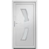 vidaXL Porta Ingresso Bianca 98x200 cm in PVC
